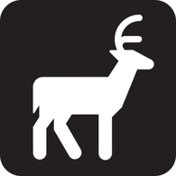 Sign Black Map Symbols Road Other Animal Viewing Dear Grazer Thumbnail