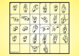 Sign Language Vector