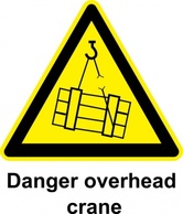 Sign Overhead Crane clip art