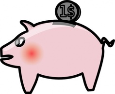 Signs Symbols Money Save Piggybank Bank Piggy Store Saving Financing Account Thumbnail
