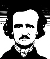 Silhouette Allen Cartoon Dot Com Fundraw Edgar Poe Allan Thumbnail