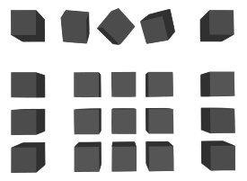 Simple Grey Cubes Thumbnail