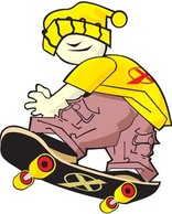 Skateboarding vector 4 Thumbnail