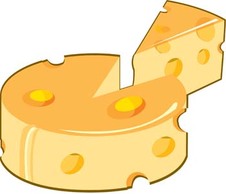 Slice of cheese 3