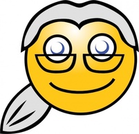 Smiley Lawyer clip art Thumbnail