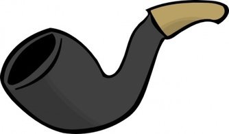 Smoke Pipe clip art Thumbnail