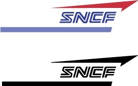 SNCF logo logo in vector format .ai (illustrator) and .eps for free download