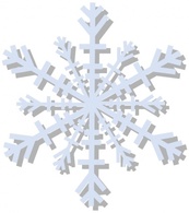 Snow Flake clip art