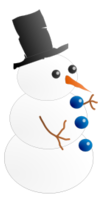 Snow-man. Hombre de nieve Thumbnail