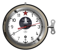 Soviet Nuclear Submarine Clock Thumbnail