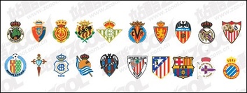 Spanish soccer clubs LOGO