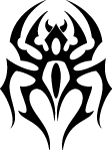 Spider Tribal Style Free Vector