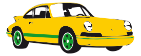 Sport car yellow Thumbnail
