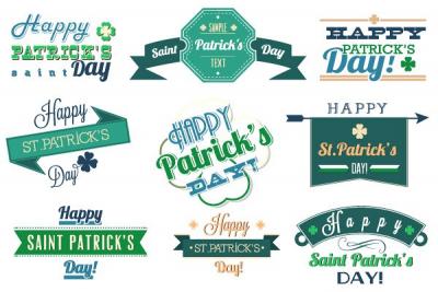 St. Patrick's Day Vector Objects Thumbnail