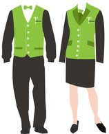 Staff Uniform Vectors Thumbnail