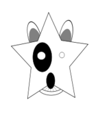 star,Bullterrier head, bujung,Bull terrier cartoon,dog Bullterrier