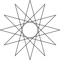 Star Polygon clip art