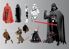 Star Wars Illustrations Thumbnail