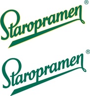 Staropramen beer logo logo in vector format .ai (illustrator) and .eps for free download