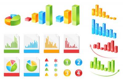 Statistics Vector Icons Thumbnail