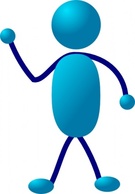 Stick Man clip art