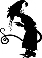 Stranger With A Tail clip art Thumbnail