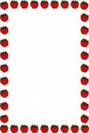 Strawberry Border clip art