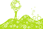 Stylized vector tree