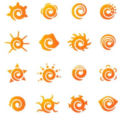 Sun Logotype Elements Thumbnail