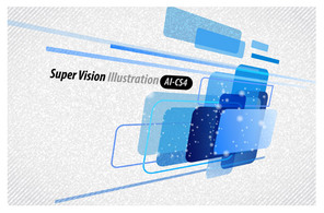 Super Vision Abstract Background Vector Thumbnail
