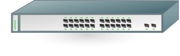 Switch Cisco 3750 clip art