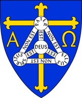 Symbol Cross Recreation Shield Signs Symbols Christian Religion Alpha Coat Christianity Arms Anglica America Trinidad ...