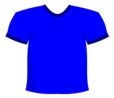 T-Shirt Blue Thumbnail