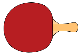 Table tennis racquet