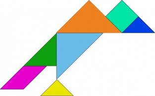 Tangram clip art