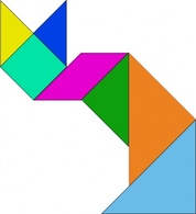 Tangram Game clip art