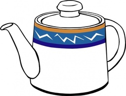 Teapot clip art Thumbnail