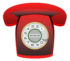 TelÃ©fono Heraldo rojo (red classic phone)