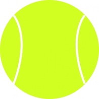 Tennis Ball clip art Thumbnail