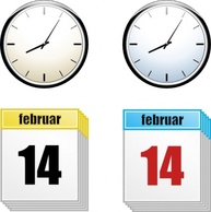 Time And Day clip art