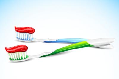 Toothbrush Vector Thumbnail