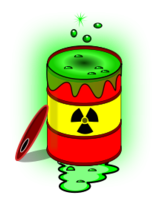 Toxic nuclear barrel