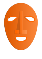 Traditional African mask Thumbnail