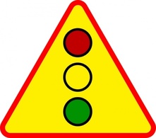 Traffic Light Sign clip art