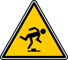 Tripping Hazard clip art