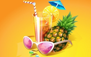 Tropical Cocktail Thumbnail