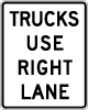 Truck Use Right Lane Thumbnail