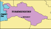 Turkmenistan Vector Map