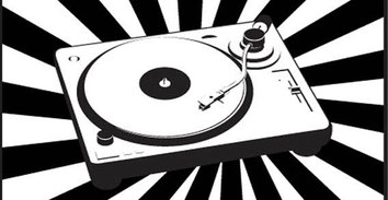 Turntable free vector