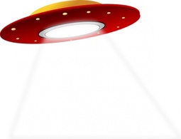 Ufo Spaceship Alien clip art Thumbnail